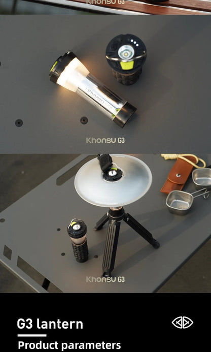 3000mAh Lighthouse LED Camping Lantern