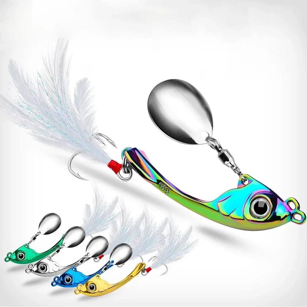 SANMO Metal VIB Spinner Bait (7-15g)