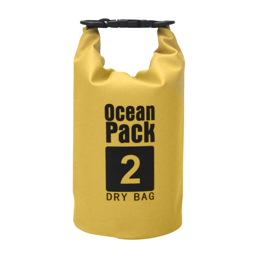 2L 3L 5L 10L 15L Waterproof Dry Bag Swimming Bag Foldable Beach Storage Pack Kayaking Rafting River Trekking Floating Water Sack
