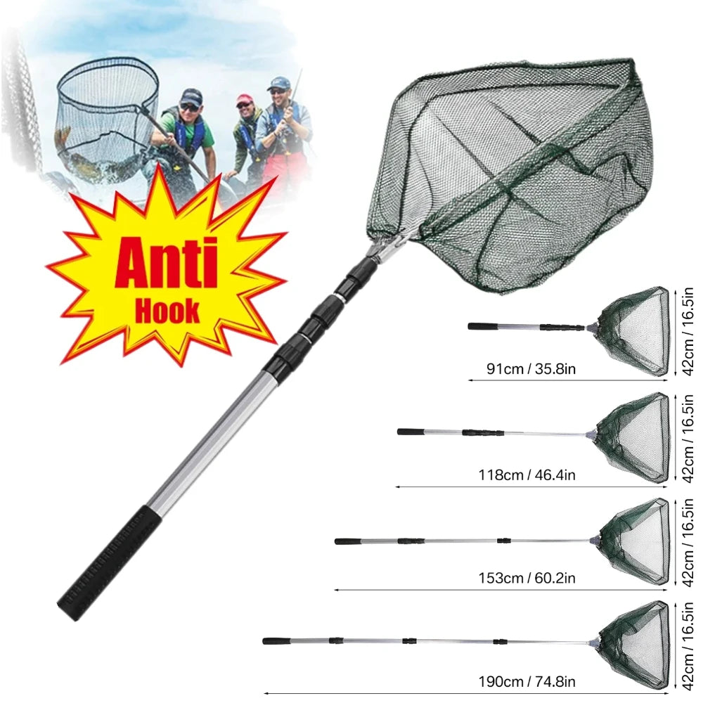 Aluminum Telescoping Landing Net (55-190cm)