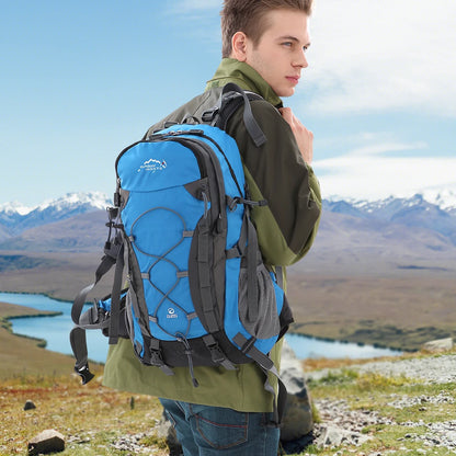 Hiking Storage Backpack Sturdy 40 Liter Bag Travel Tactical Backpack Trekking Backpack Mountaineering Hiking Camping Backpack