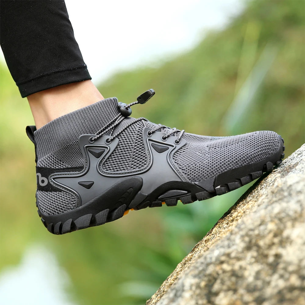Oiaano Man Black Shoes Summer Men Casual Beach Outdoor Water Breathable Trekking Fashion Hiking Stability And Comfort Sport