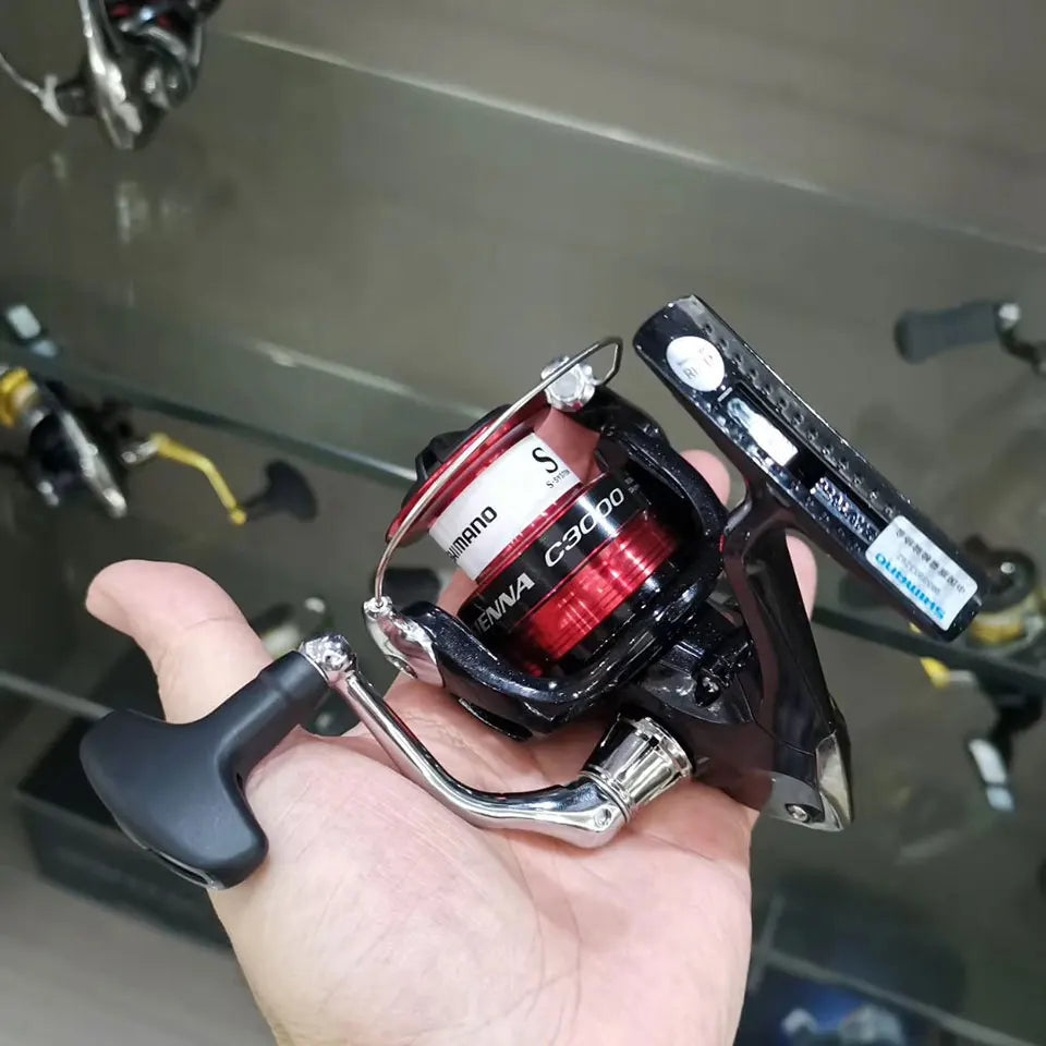 SHIMANO SIENNA Spinning Fishing Reel AR-C Metal Spool Both Freshwater and Seawater Can Be Used Max 8.5kg Power Reels