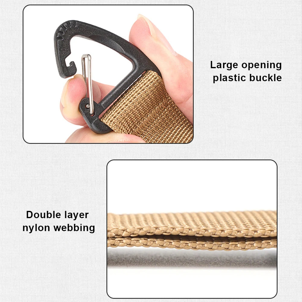 Backpack Clips Universal Portable Hat Keeper Clip Canvas Lightweight Storage Accessories Travel Outdoor Practical Gadgets