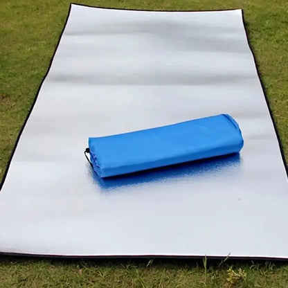 New Thermal Camping Mat Ultralight Waterproof Insulation Foam Foil Mat Tent Footprint Reflecting Heat Sleeping Pad Outdoor