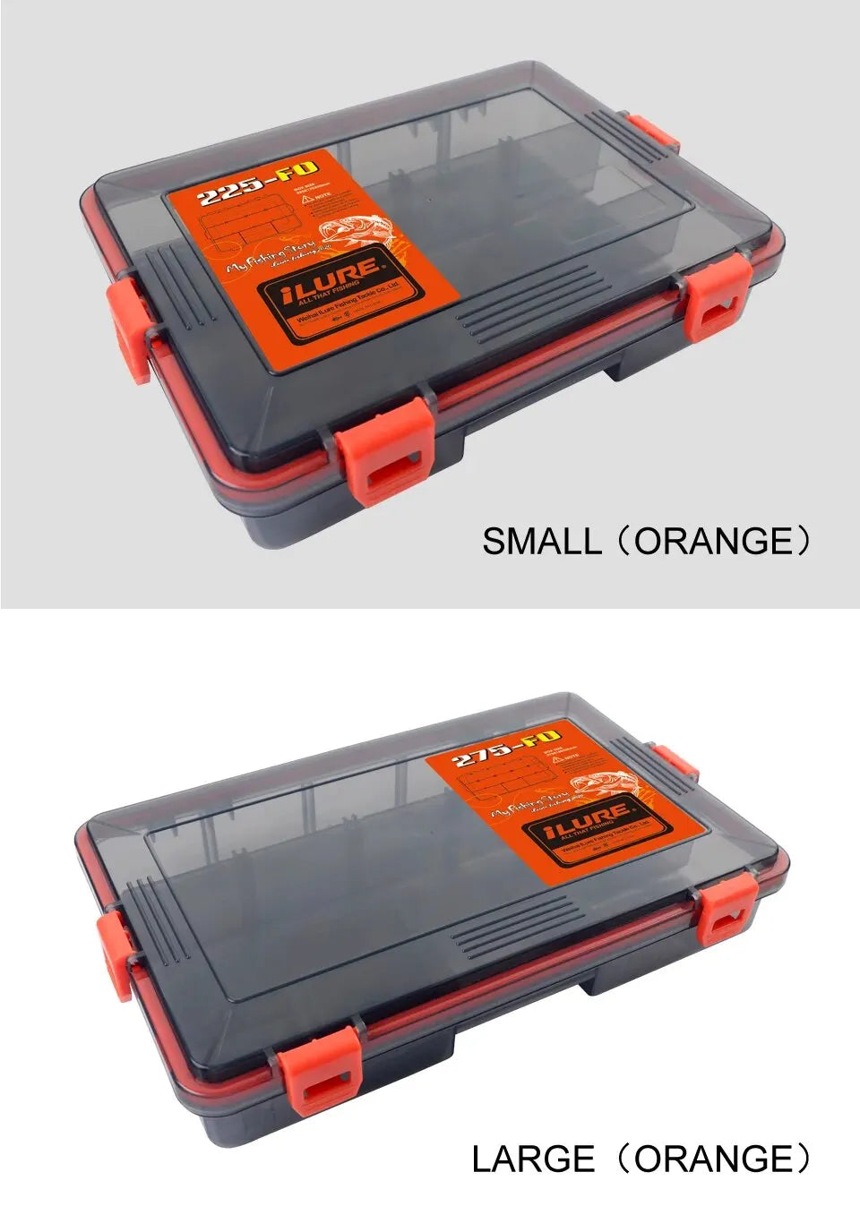 ilure Large Waterproof Tackle Organizer Box