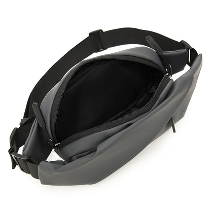 Men Minimalist Outdoor Sports Running Jogging Waist Bag Man Waterproof Fanny Pack Stylish Cross Body Belt Bag Waist Bag for Men