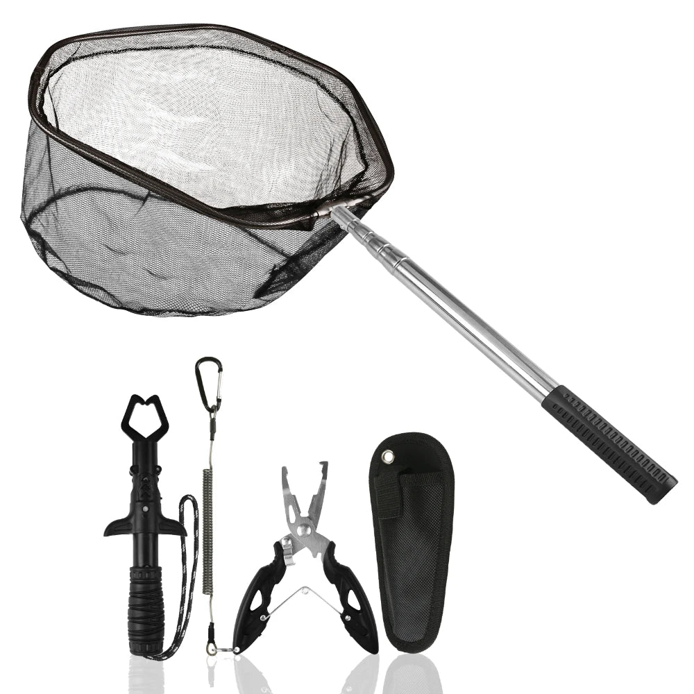 Telescoping Fishing Landing Net (Extends to 155cm)