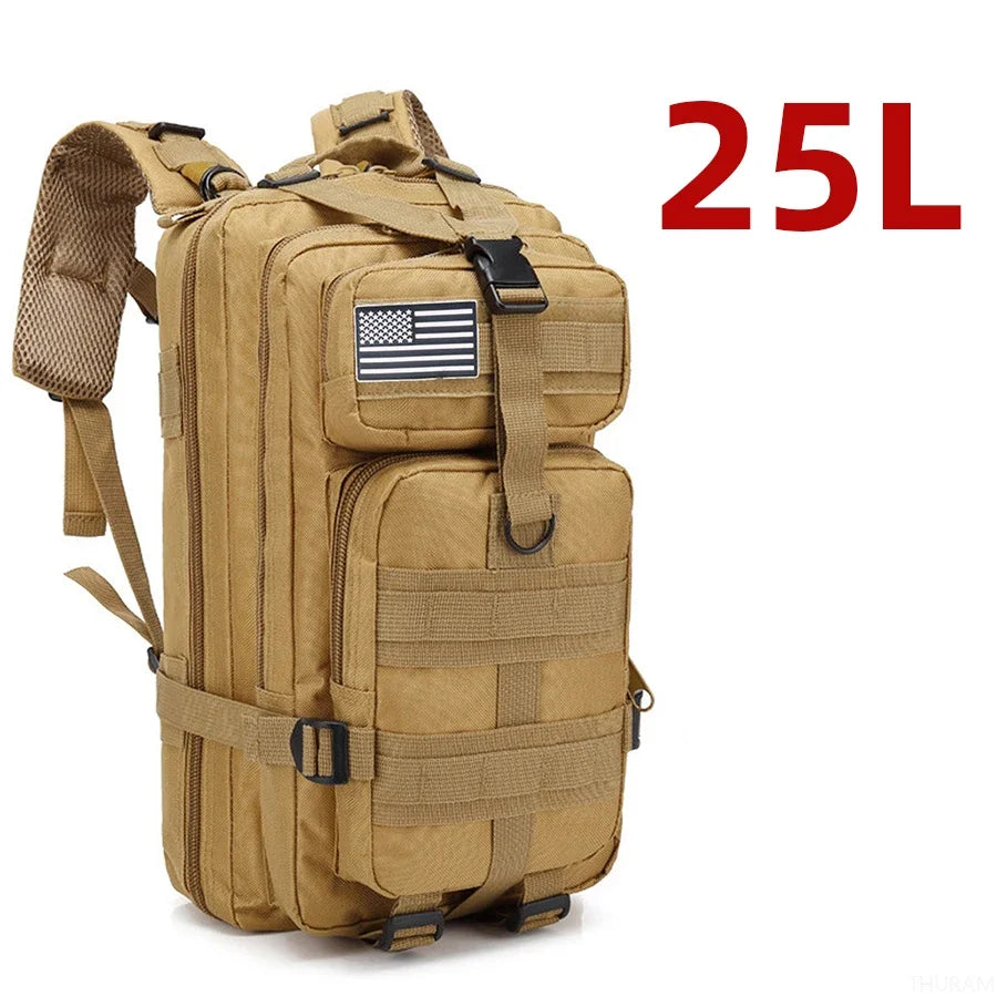 25L/50L Waterproof Tactical Hiking Backpack