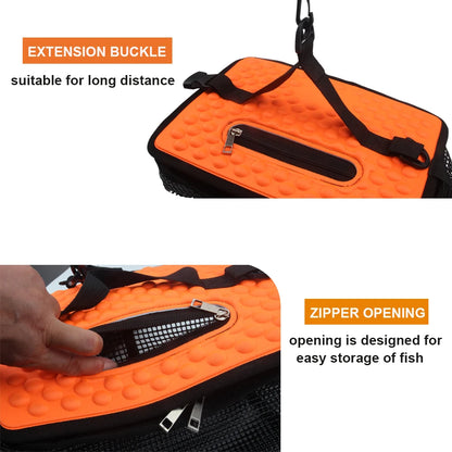 Floating Collapsible Fish and Minnow Basket
