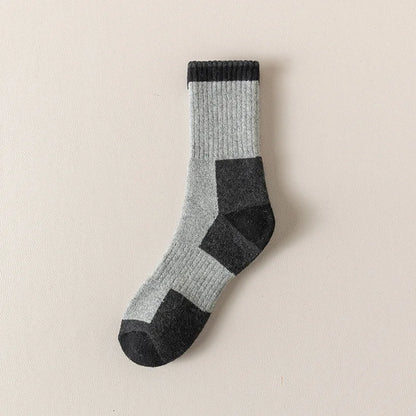 Winter Merino Wool Socks Thickened Warm Moisture Wicking Hiking Socks Men Women Thermal Breathable Durable Cycling Outdoor Socks