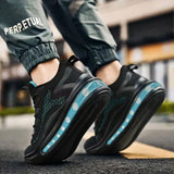 Men’s Casual Running Shoes – Breathable Lightweight Walking Sneakers for Spring & Autumn