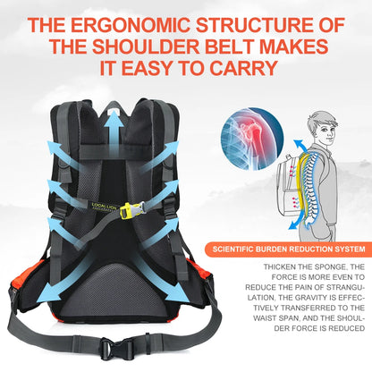 Hiking Storage Backpack Sturdy 40 Liter Bag Travel Tactical Backpack Trekking Backpack Mountaineering Hiking Camping Backpack