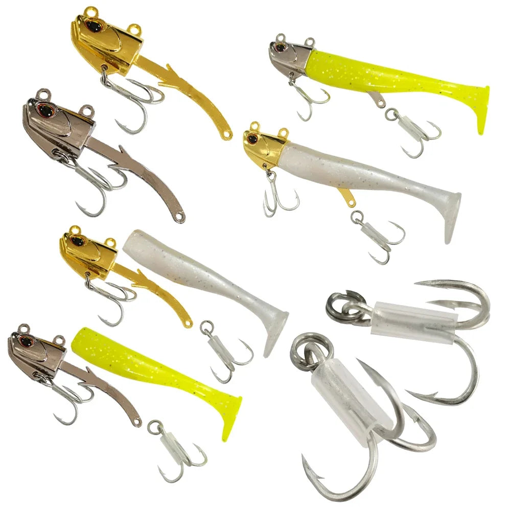 Glow Mackerel Soft Swimbaits 105mm (5 Pack)