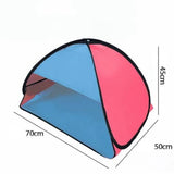Beach Headrest Sunshade Tent UV-protecting Sunshelter Automatic Opened Portable Outdoor Camping Sunshade Tent For Adults Kids