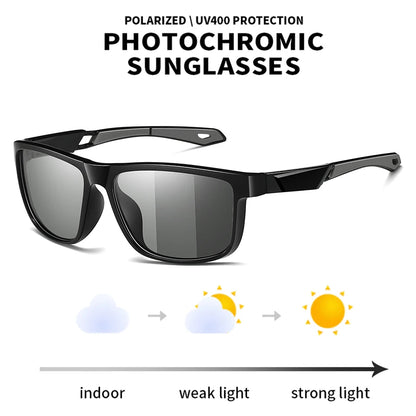 Photochromic Polarized Sports Sunglasses