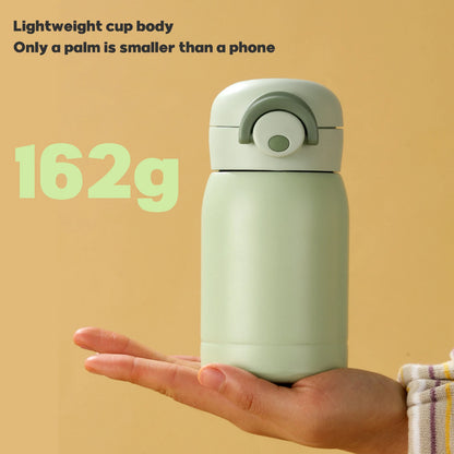 Mini Thermos Cup 220ml/350ml Pocket Cup Stainless Steel Thermal Coffee Mug Vacuum Flask Insulated Hot Water Bottle for Winter