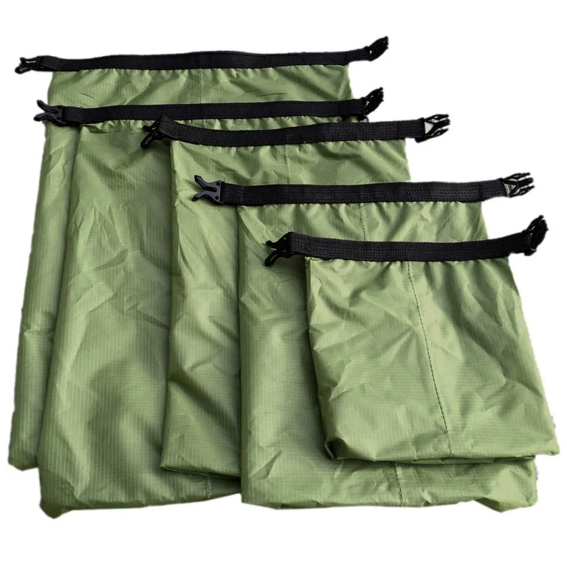 HOMEFISH 5pcs Waterproof Dry Bag For Camping Drifting Hiking Swimming Rafting Kayaking River Trekking Bags