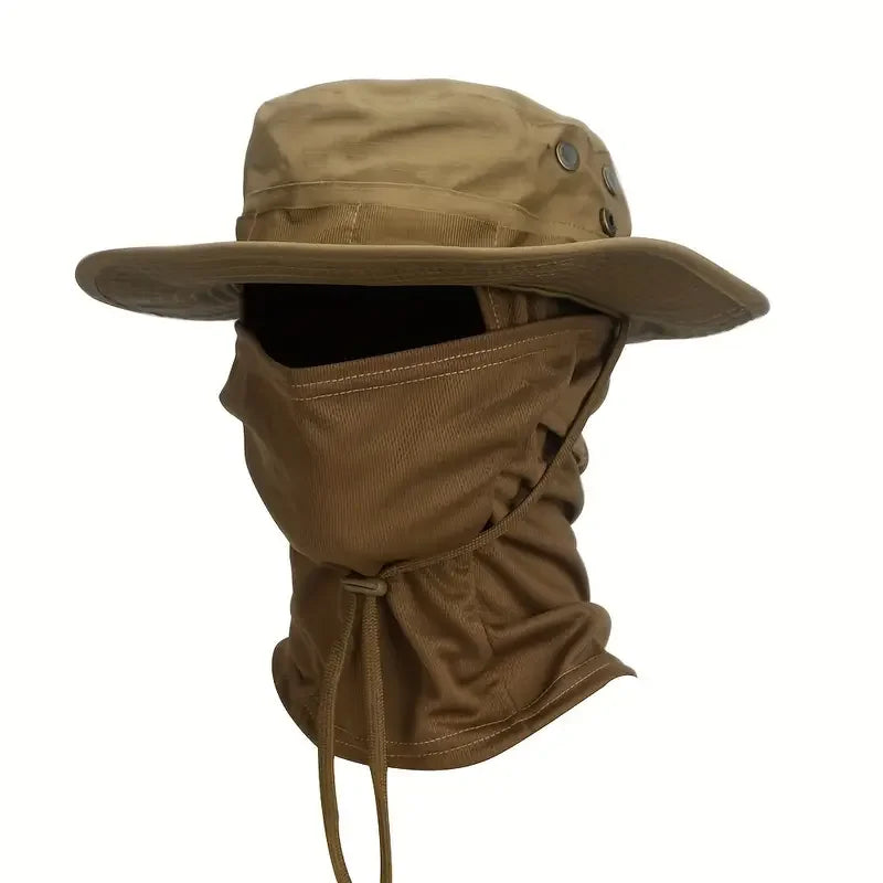 Camo Boonie Hat with Balaclava