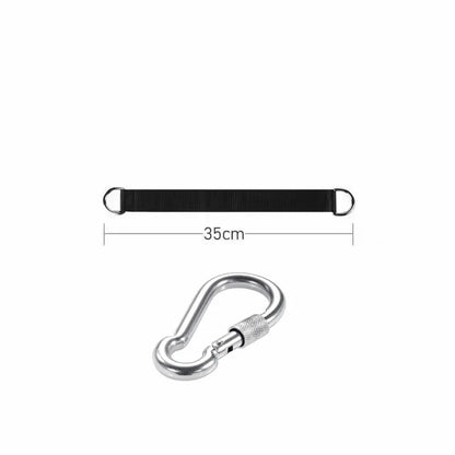 Outdoor Tree Swing Straps 200kg Heavy Duty Hook Ring Hanging Belt Connecting Belt for Hammock Punching Bag Swing Horizontal Bar