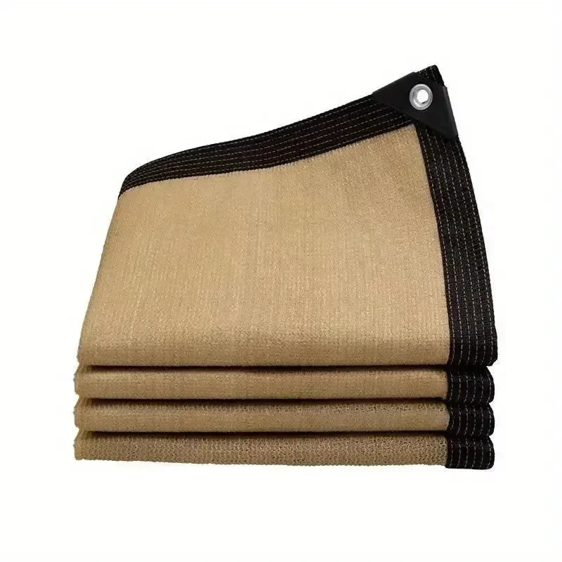 Sunshade Mesh Summer Outdoor Shading Shading Net Wrapped Perforated Shading Cloth Thickened Heat Insulation Net Shading Net