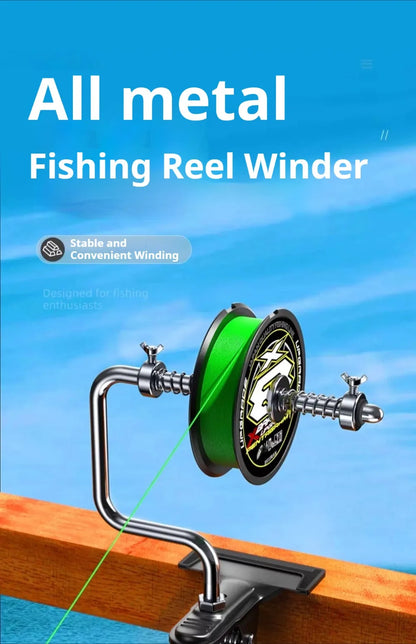 Portable Aluminum Line Spooling Station