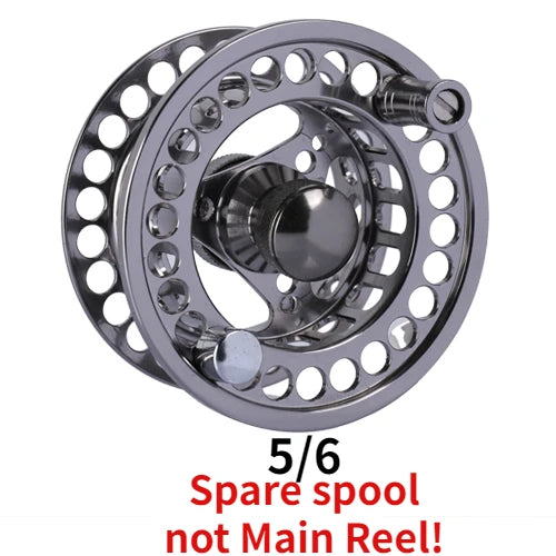 Goture CNC Large Arbor Fly Reel with Spare Spool