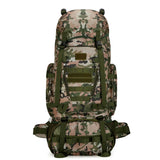 90L Travel Bag Camping Backpack Tactical Hiking Climbing Bags Mountaineering Large Sport Knapsack Outdoor Men Luggage Rucksack