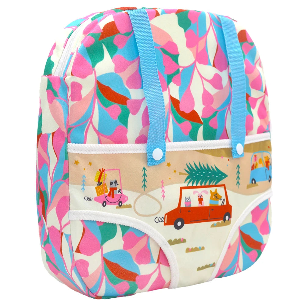New Carrier Backpack For 12/14/16/18 Inch Born Baby Doll, 30/35/40/25cm Girl Dolls Out Going Holder