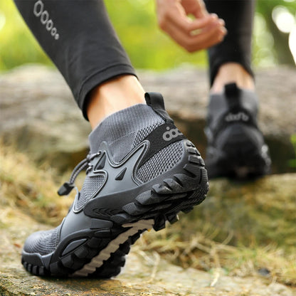 Oiaano Man Black Shoes Summer Men Casual Beach Outdoor Water Breathable Trekking Fashion Hiking Stability And Comfort Sport