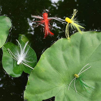 GOBAIT Topwater Popper Flies (5 Pack)