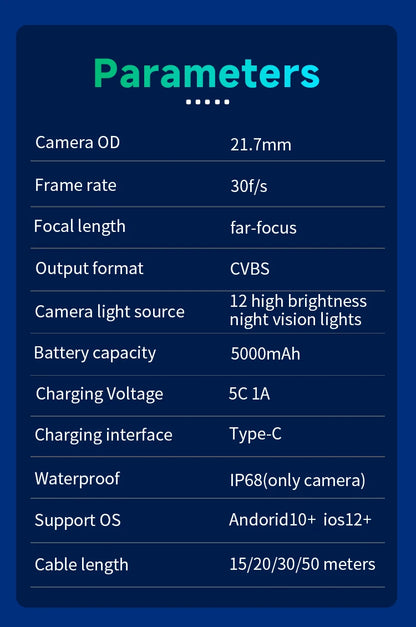 Dodosee WiFi Underwater Fishing Camera (Streams to Your Phone)