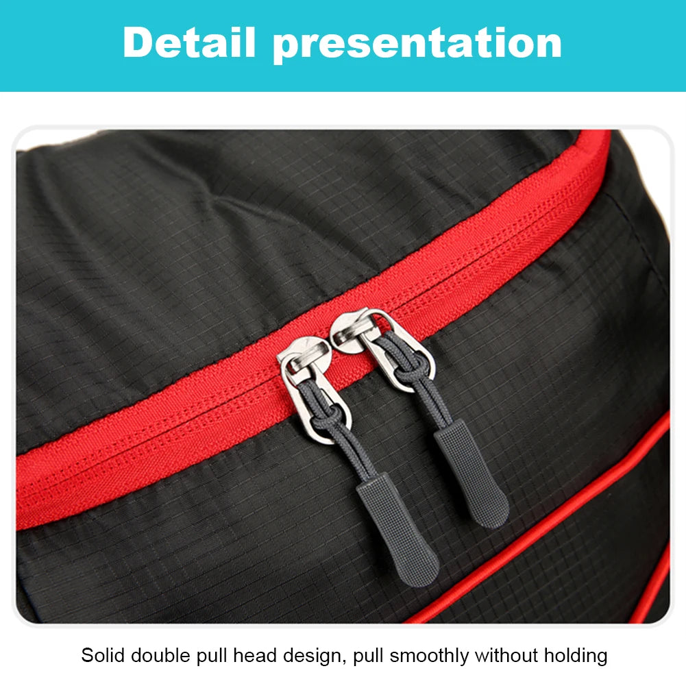 10L Foldable Portable Backpack Mountaineering Bag Ultralight Splashproof Outdoor Climbing Hiking Cycling Travel Knapsack