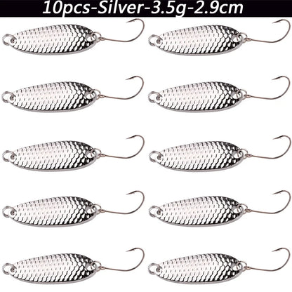 Mini Trout Spoon Lures 1.5-5g (10 Pack)