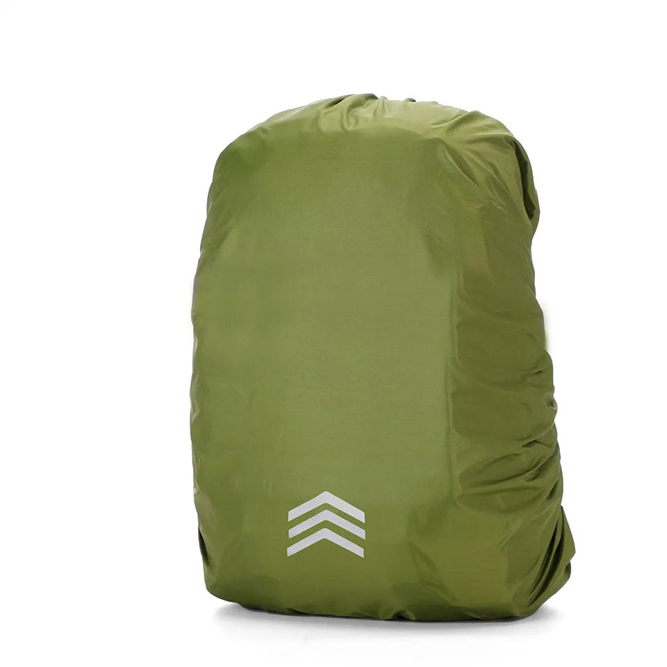 KoKossi 1Pcs 25-60L Mountaineering Backpack Rain Cover Cycling Hiking Backpack Reflective Waterproof Cover Backpack Dust Cover