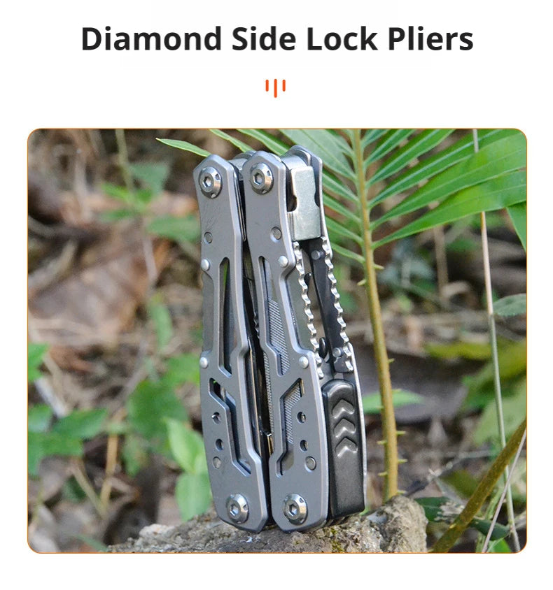 Pliers Multifunctional Folding Portable Tool Plier Knife Stainless Steel Outdoor Tactical Camping Survival Multitool Repair Tool