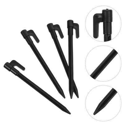 50 Pcs Tent Pegs Anti Wind Ground Stakes Camping Tools Outdoor Fixing Nails Plastic Tent Accessories Camping Hiking Gear