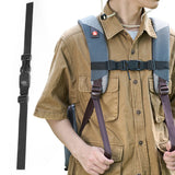 Backpack Chest Bag Strap Harness Adjustable Buckle Clip Straps Non-slip for Outdoor Camping Tactical Bag Fixed Belt Accessories