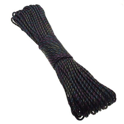 Gold & Silver 550 Paracord – Type III, 100ft, 19 Colors