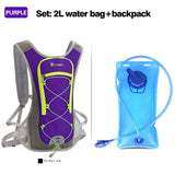 Cycling Backpack Water Bag Set 2L MTB Bike Hydration Pack Bicycle Knapsack Water Bags Mountaineering Running Backpack 2Liters