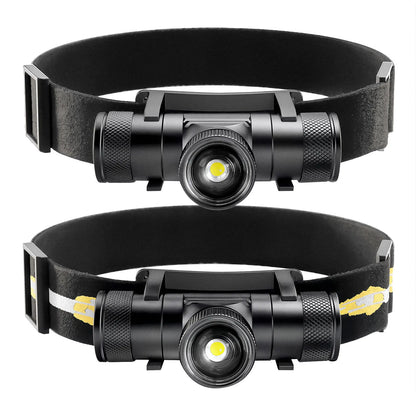 Newest LED Headlamp High Power Headlight 18650 Rechargeable USB Type-C Torch Camping Hunting Flashlight Lamp