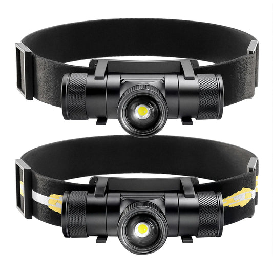 Newest LED Headlamp High Power Headlight 18650 Rechargeable USB Type-C Torch Camping Hunting Flashlight Lamp