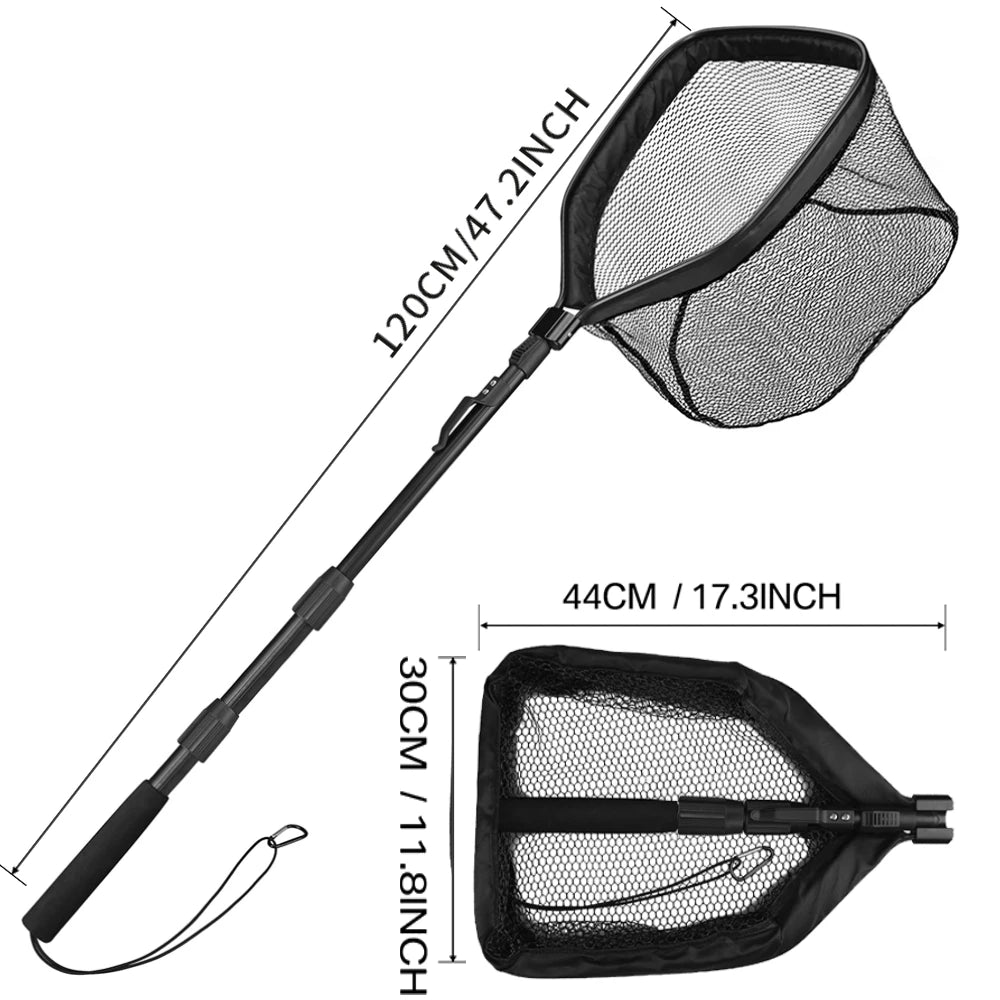 Aluminum Telescoping Landing Net (55-190cm)