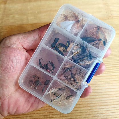 32-Piece Dry, Wet and Nymph Fly Set