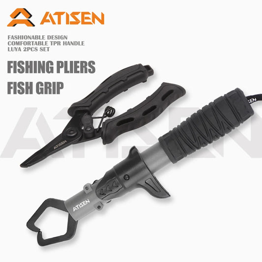 ATISEN Stainless Fish Lip Grabber
