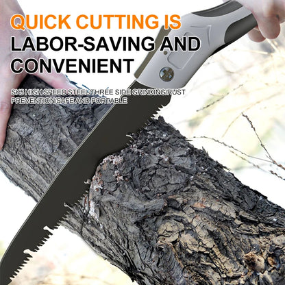 AIRAJ Folding Saw Woodworking Folding hacksaw Multifunction Cutting Wood Sharp Camping Garden Prunch Saw Tree Chopper Hand Tools