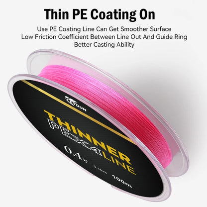 Leydun Micro Thin 4-Strand PE Line