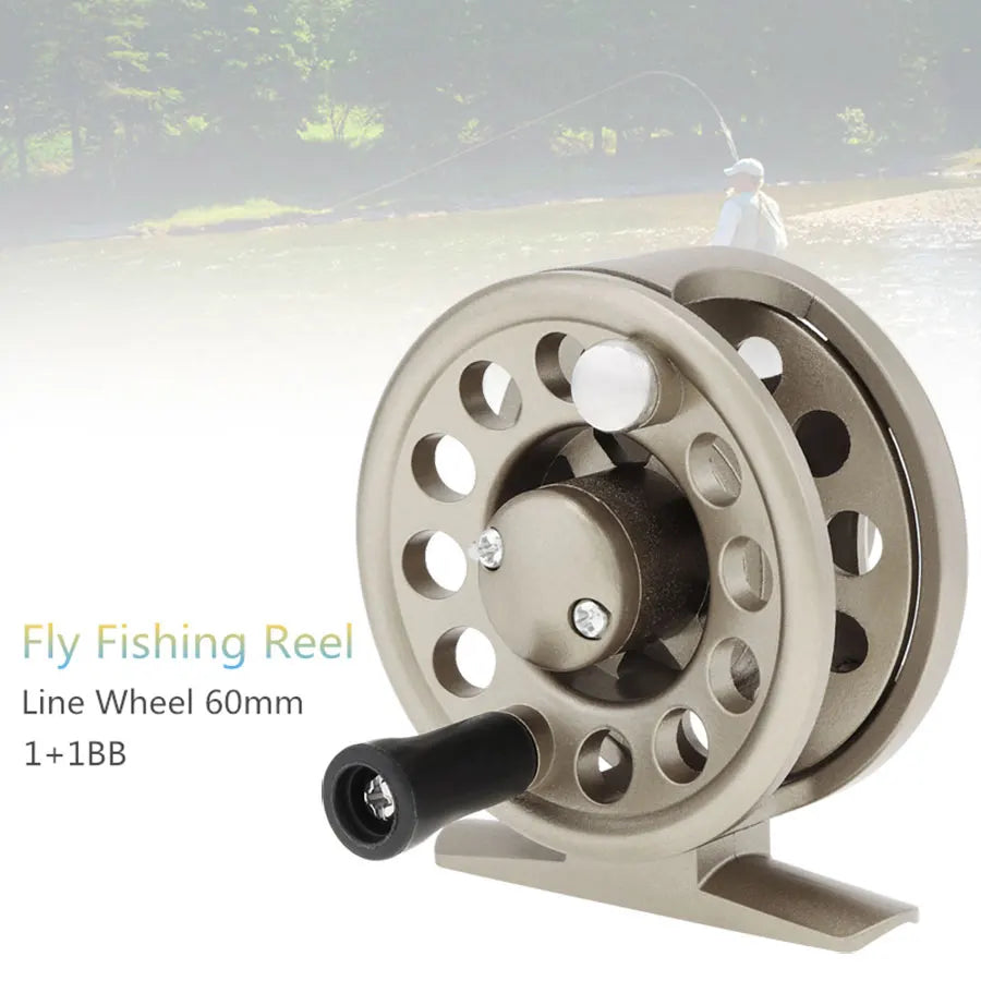 Fly Ice Fishing Reel 1+1BB