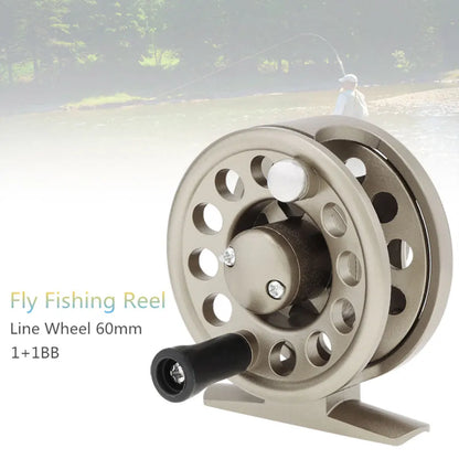 Fly Ice Fishing Reel 1+1BB