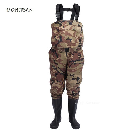 Waterproof Fishing Waders with Boots